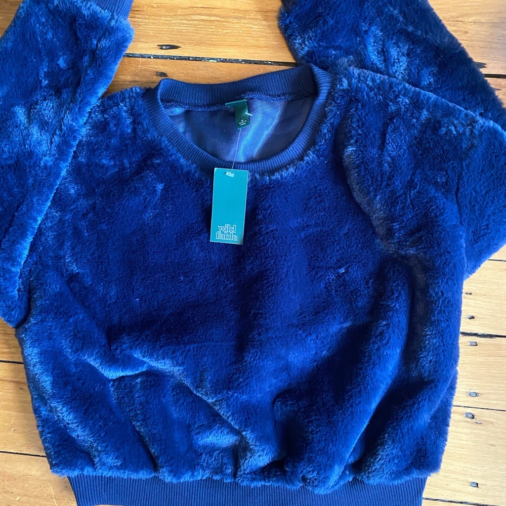 Cozy Blue Sweater
